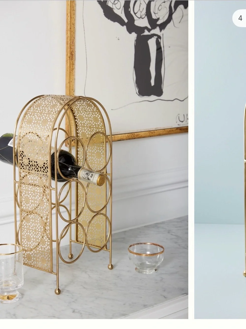 Anthropologie Wine Rack